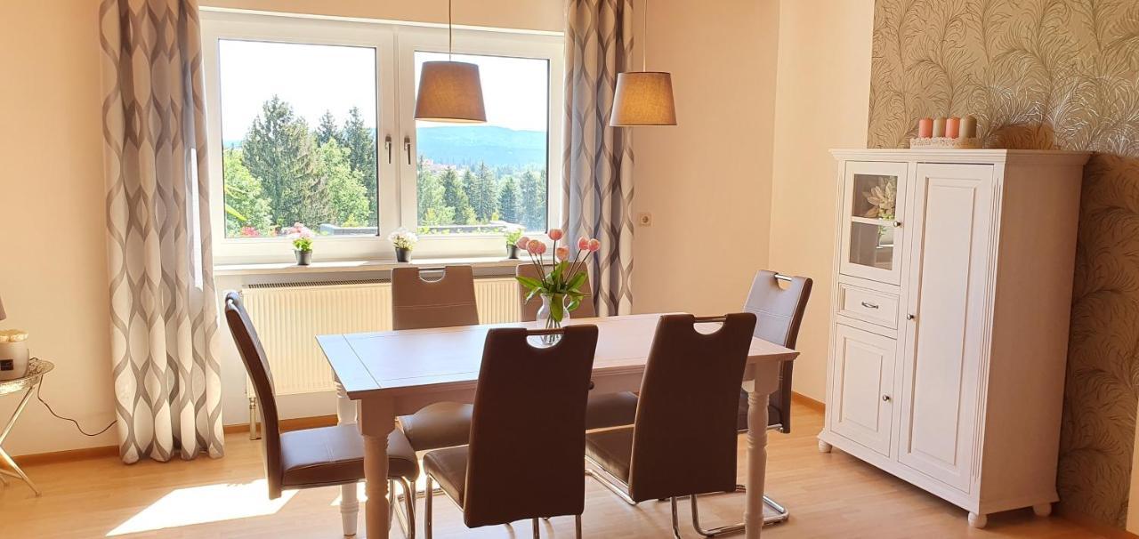 Moderne Ferienwohnung Mit Eigenem Garten Und Traumhaften Blick Wilhelmsthal Exterior foto