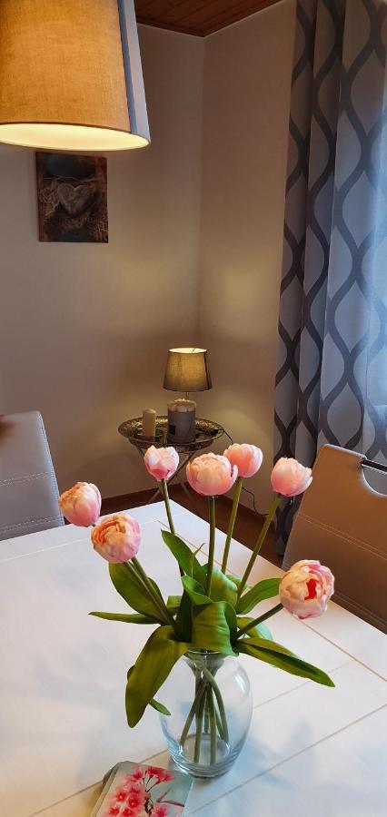 Moderne Ferienwohnung Mit Eigenem Garten Und Traumhaften Blick Wilhelmsthal Exterior foto