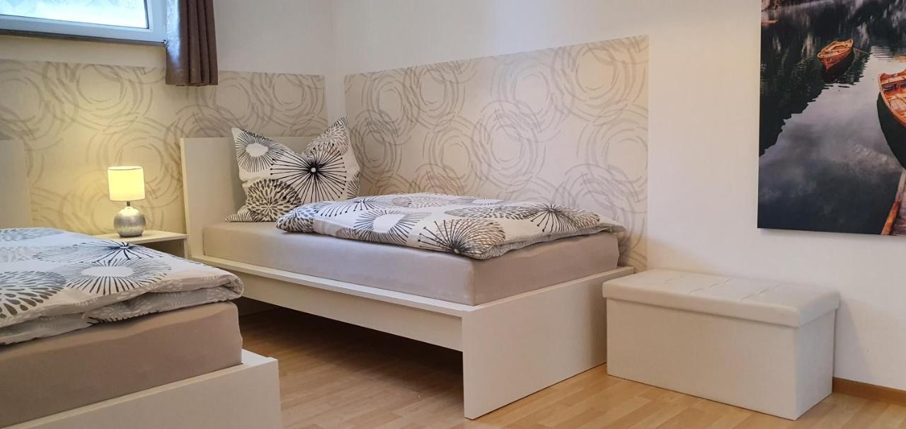 Moderne Ferienwohnung Mit Eigenem Garten Und Traumhaften Blick Wilhelmsthal Exterior foto