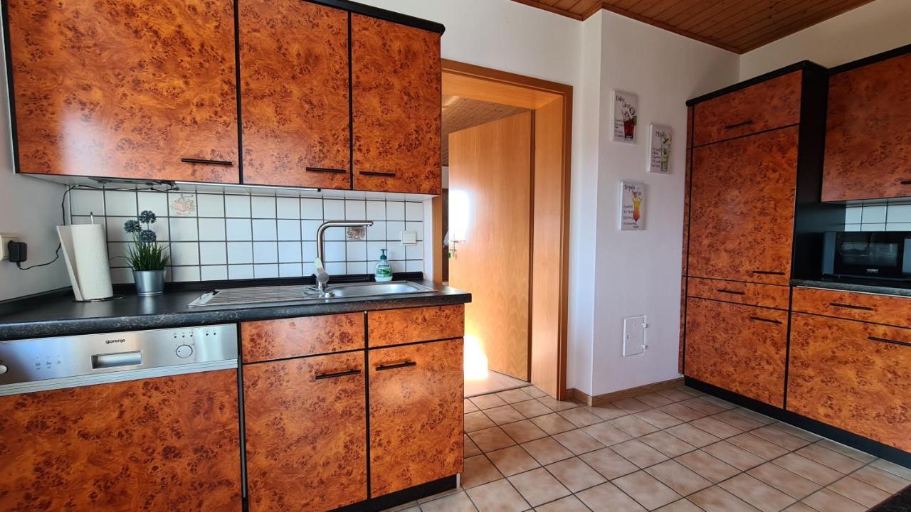 Moderne Ferienwohnung Mit Eigenem Garten Und Traumhaften Blick Wilhelmsthal Exterior foto